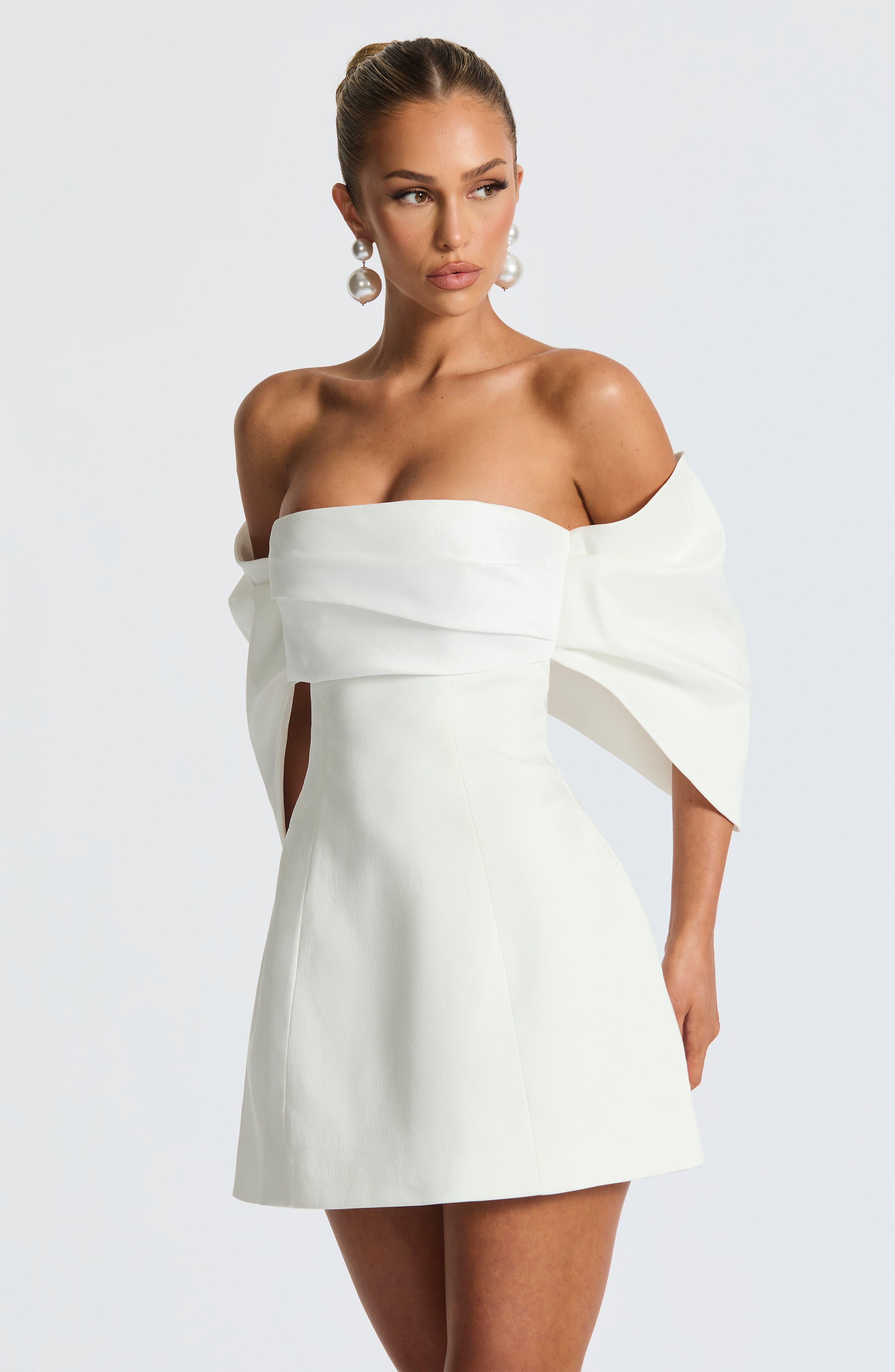 Briella Mini Dress - Ivory