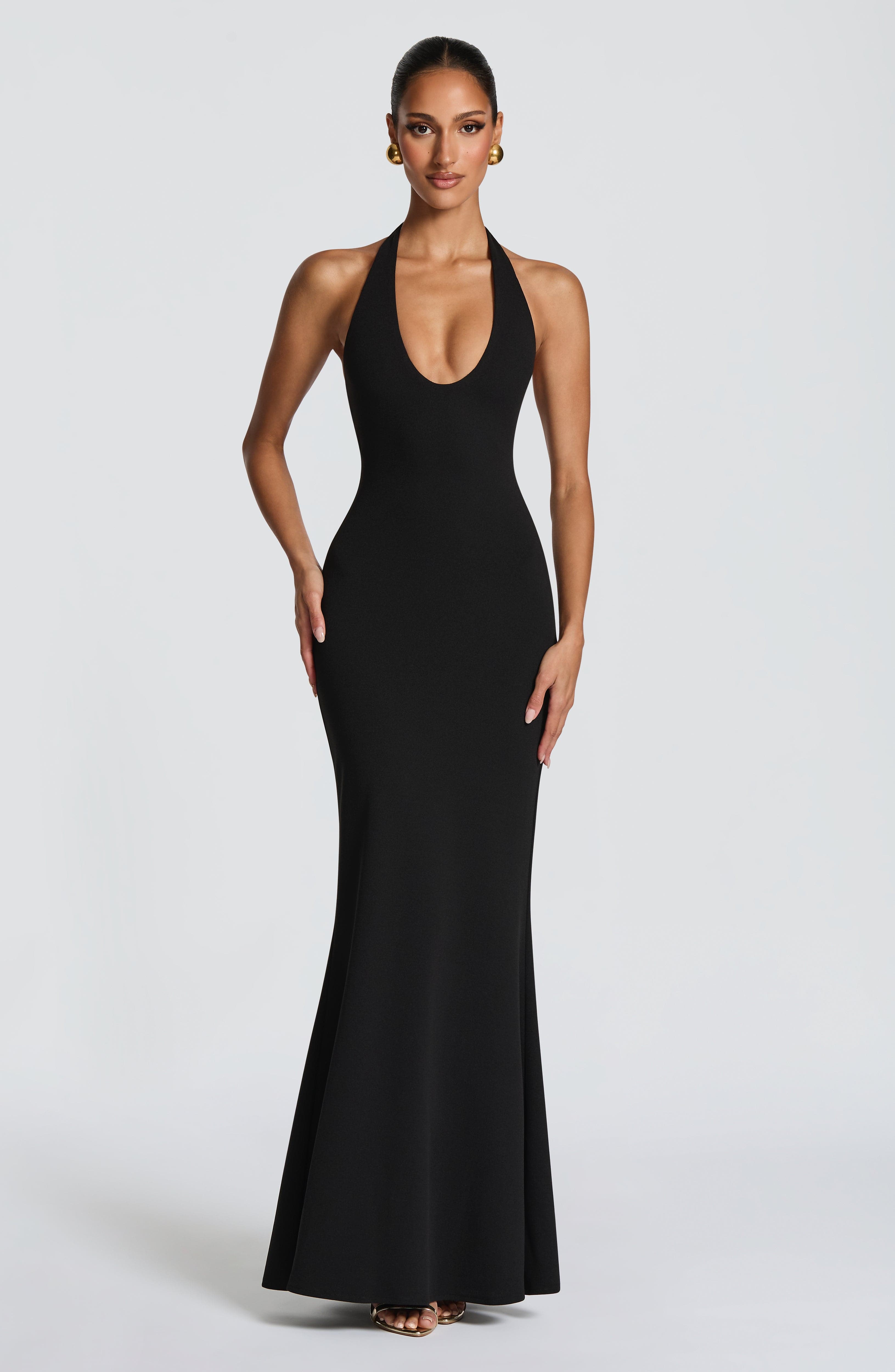 Fern Maxi Dress - Black Dress XS Babyboo Fashion Premium Exclusive Design