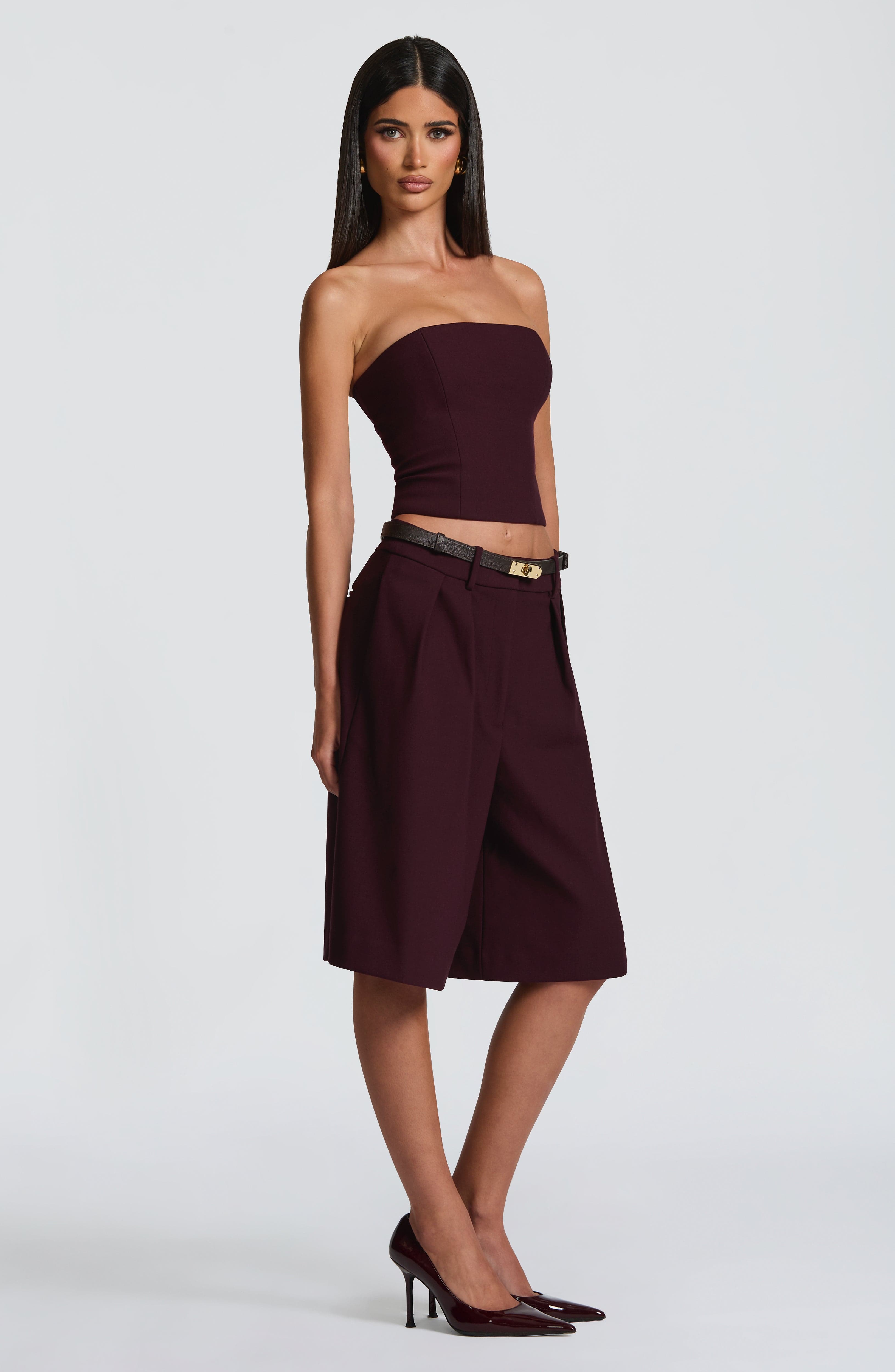 Kerry Top - Plum