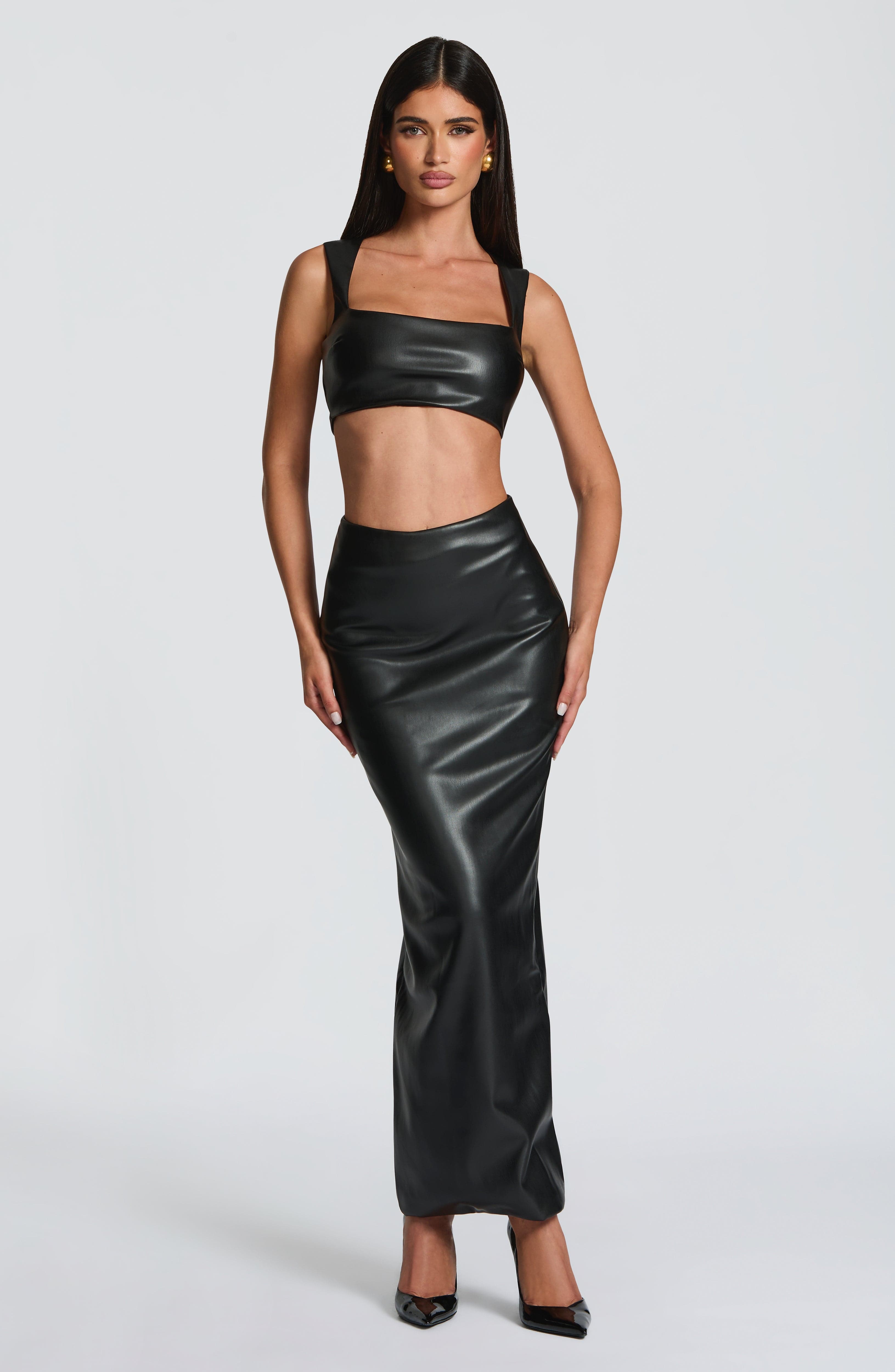 Odetta Maxi Skirt - Black Skirt XS Babyboo Fashion Premium Exclusive Design
