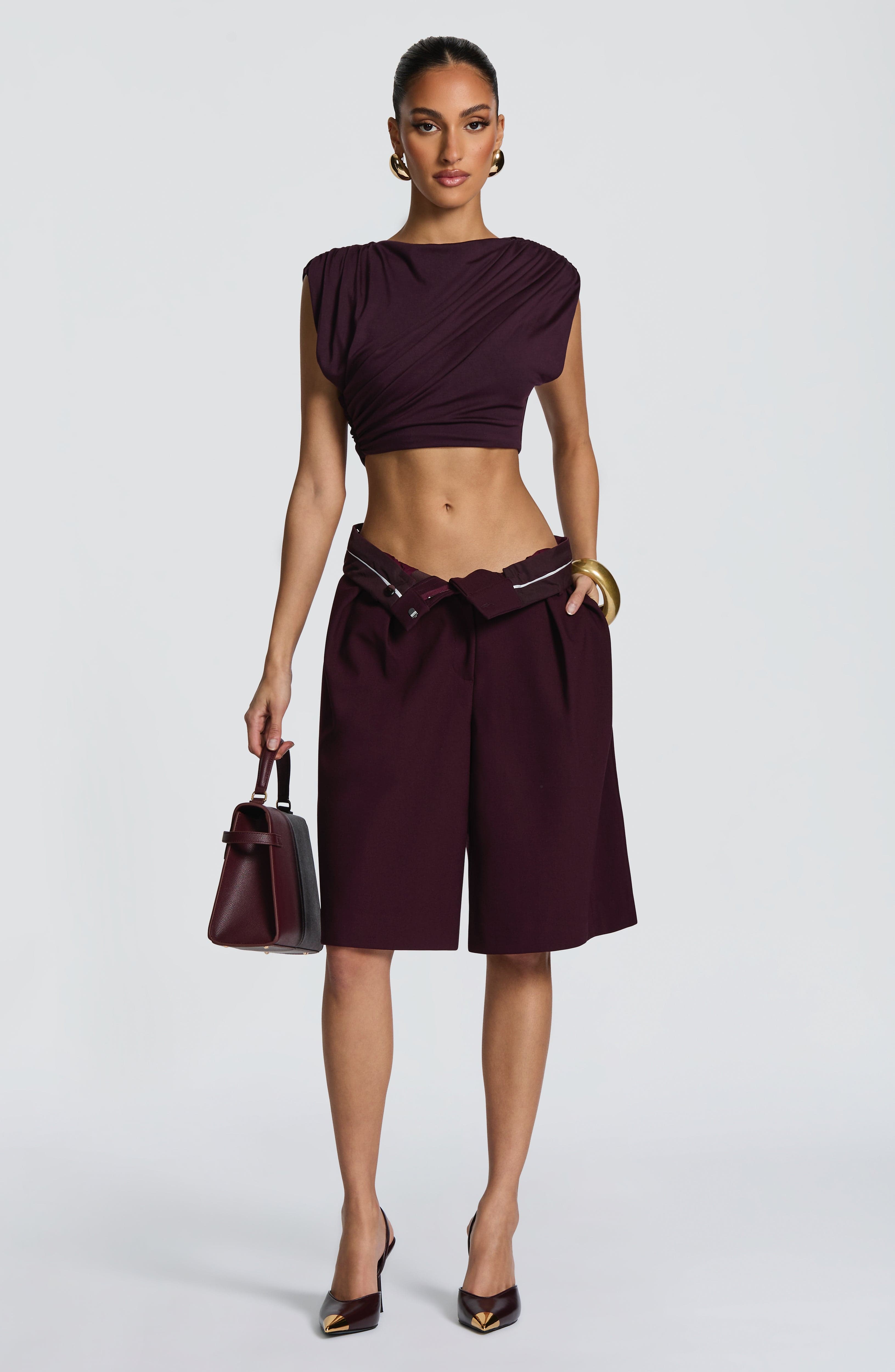 Amara Top - Plum