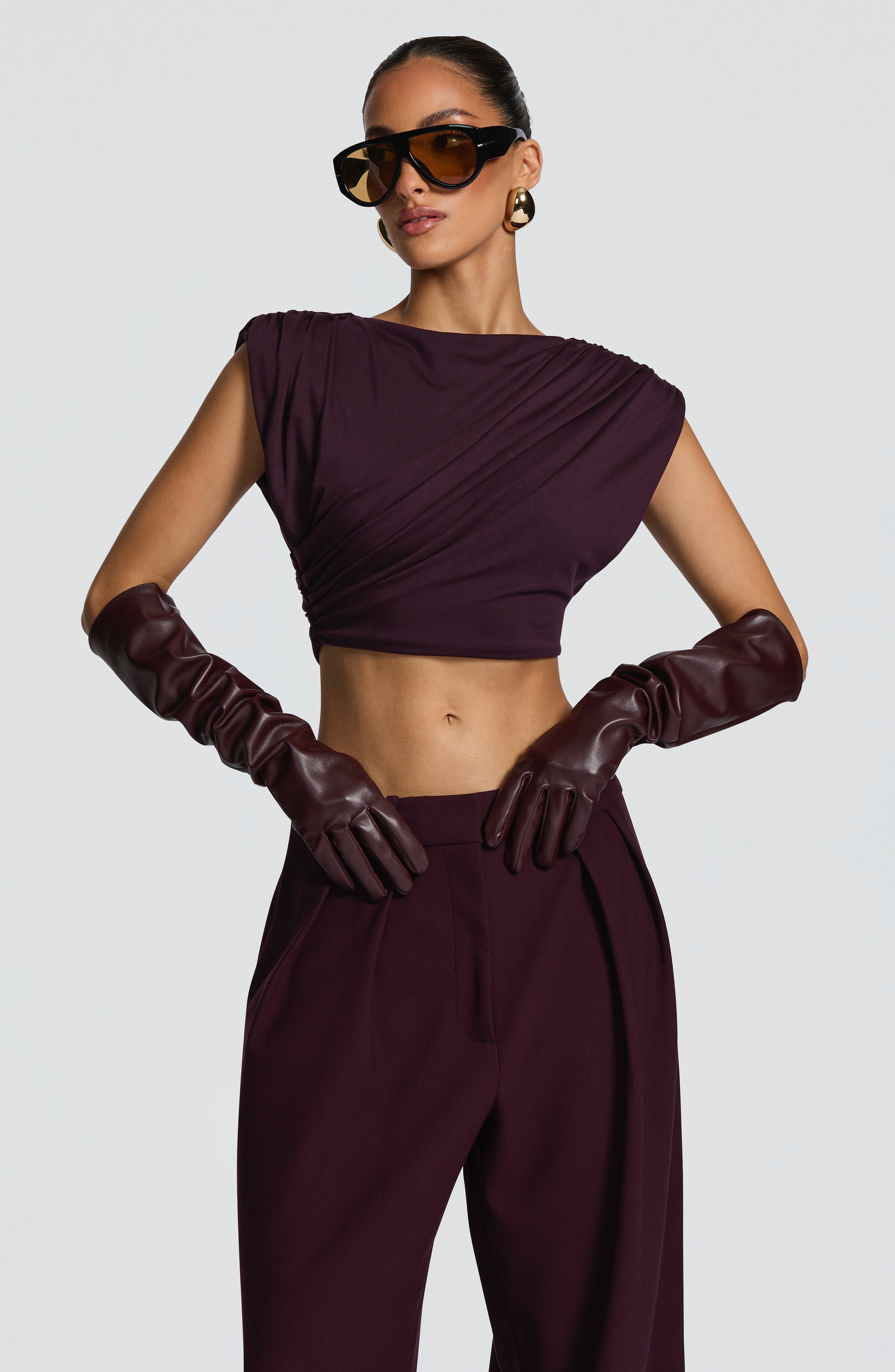 Amara Top - Plum
