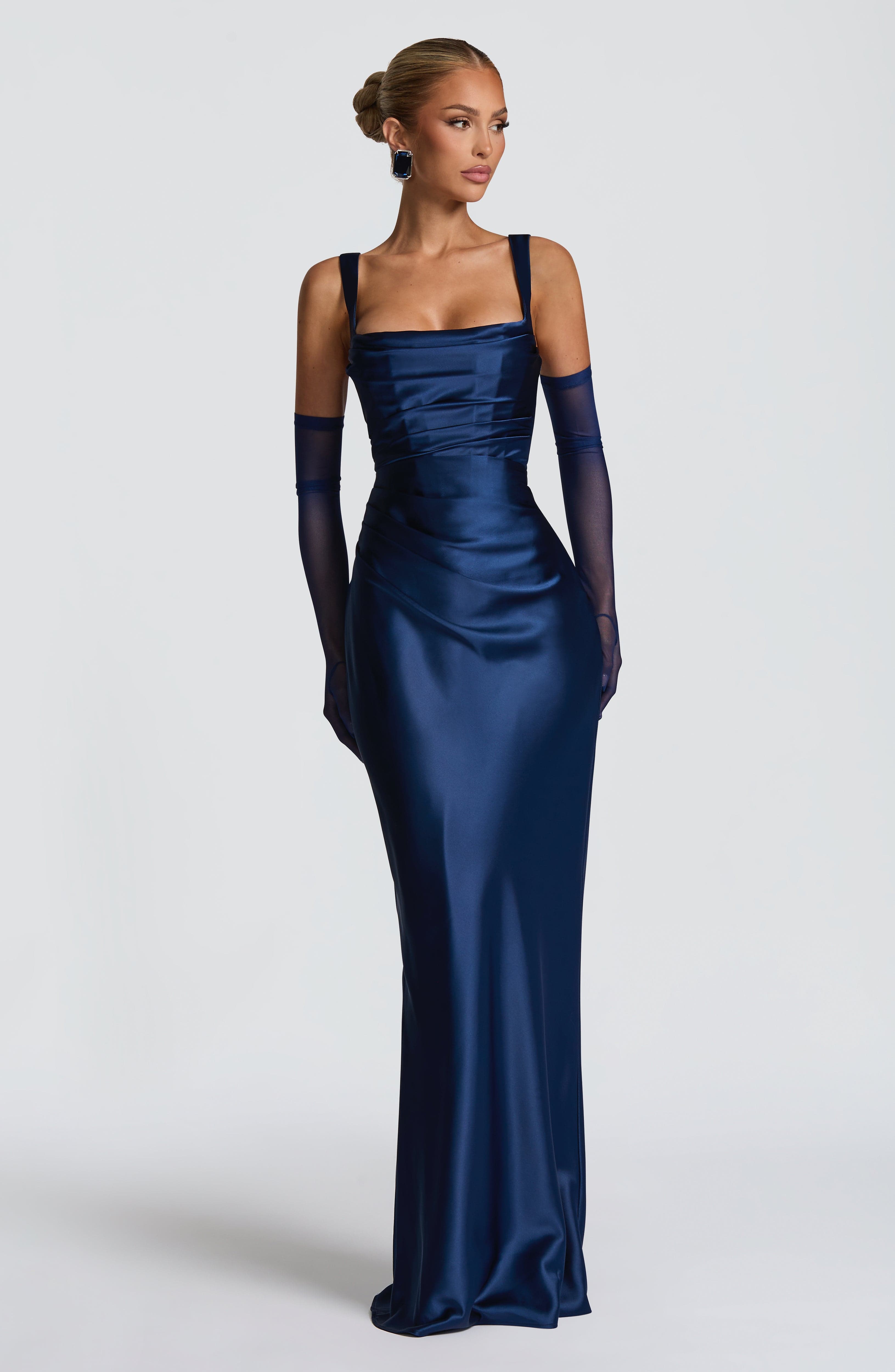 Calanthe Maxi Dress - Navy