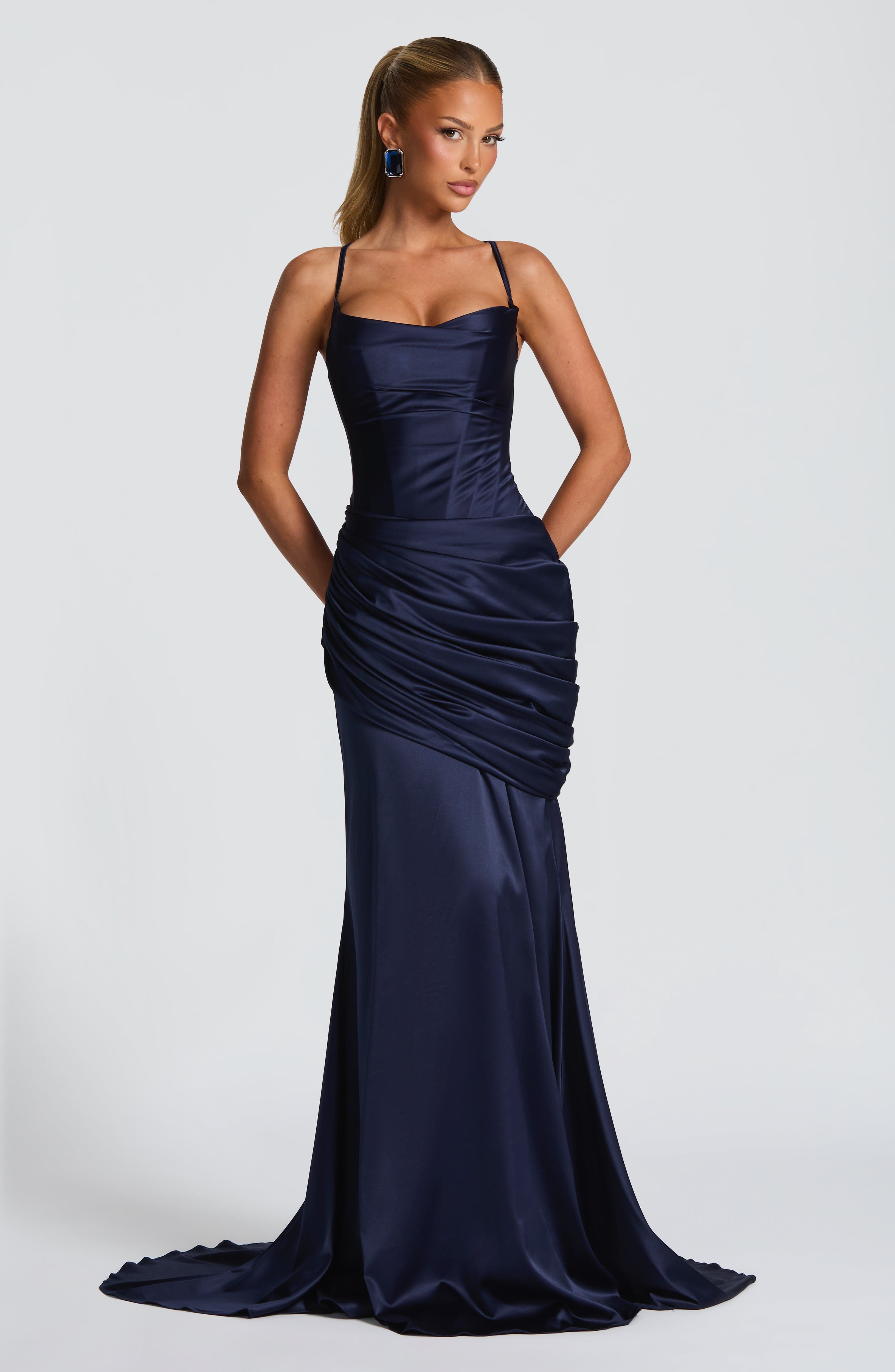 Connie Gown - Navy