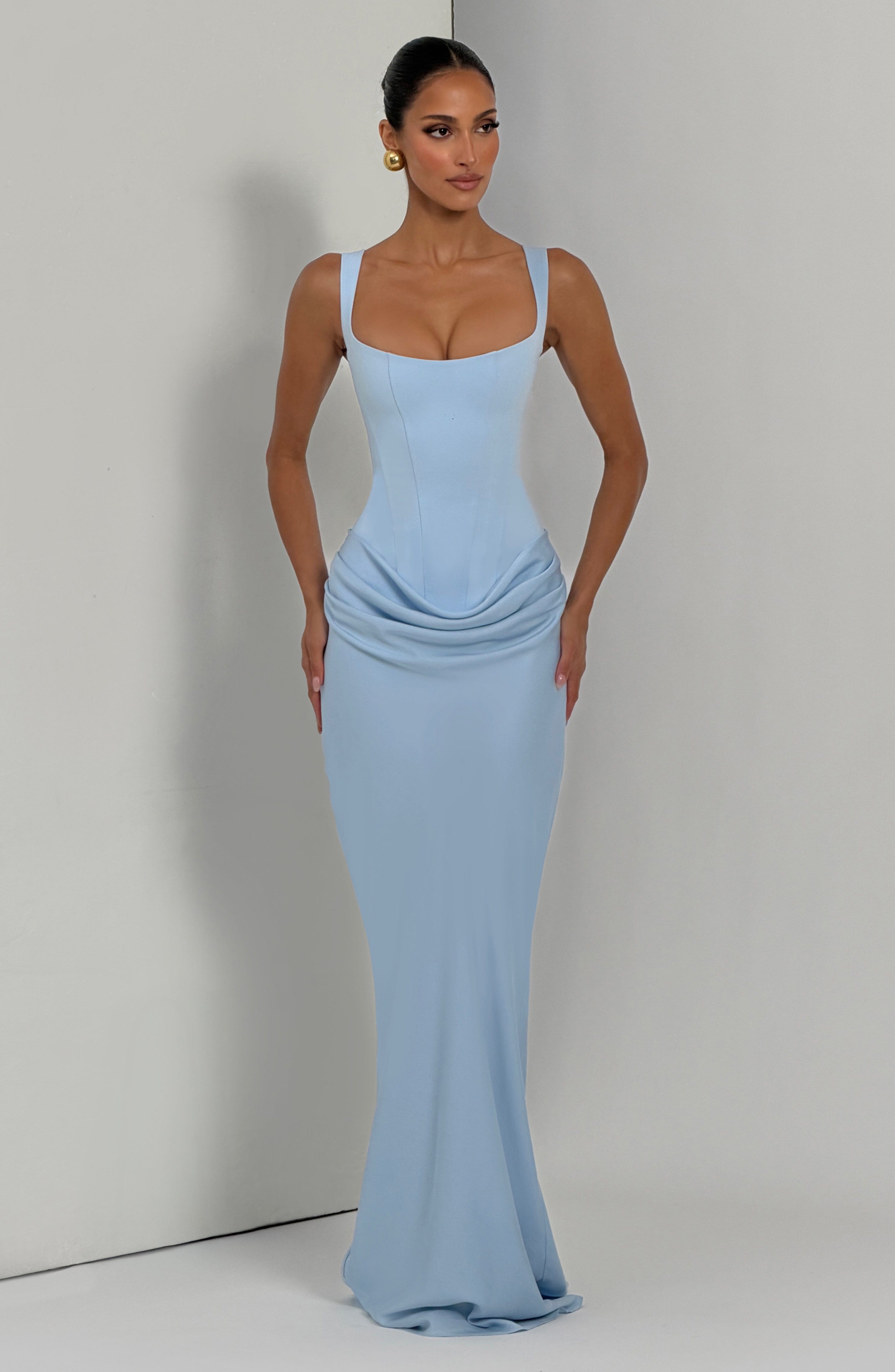 Cornelia Maxi Dress - Baby Blue