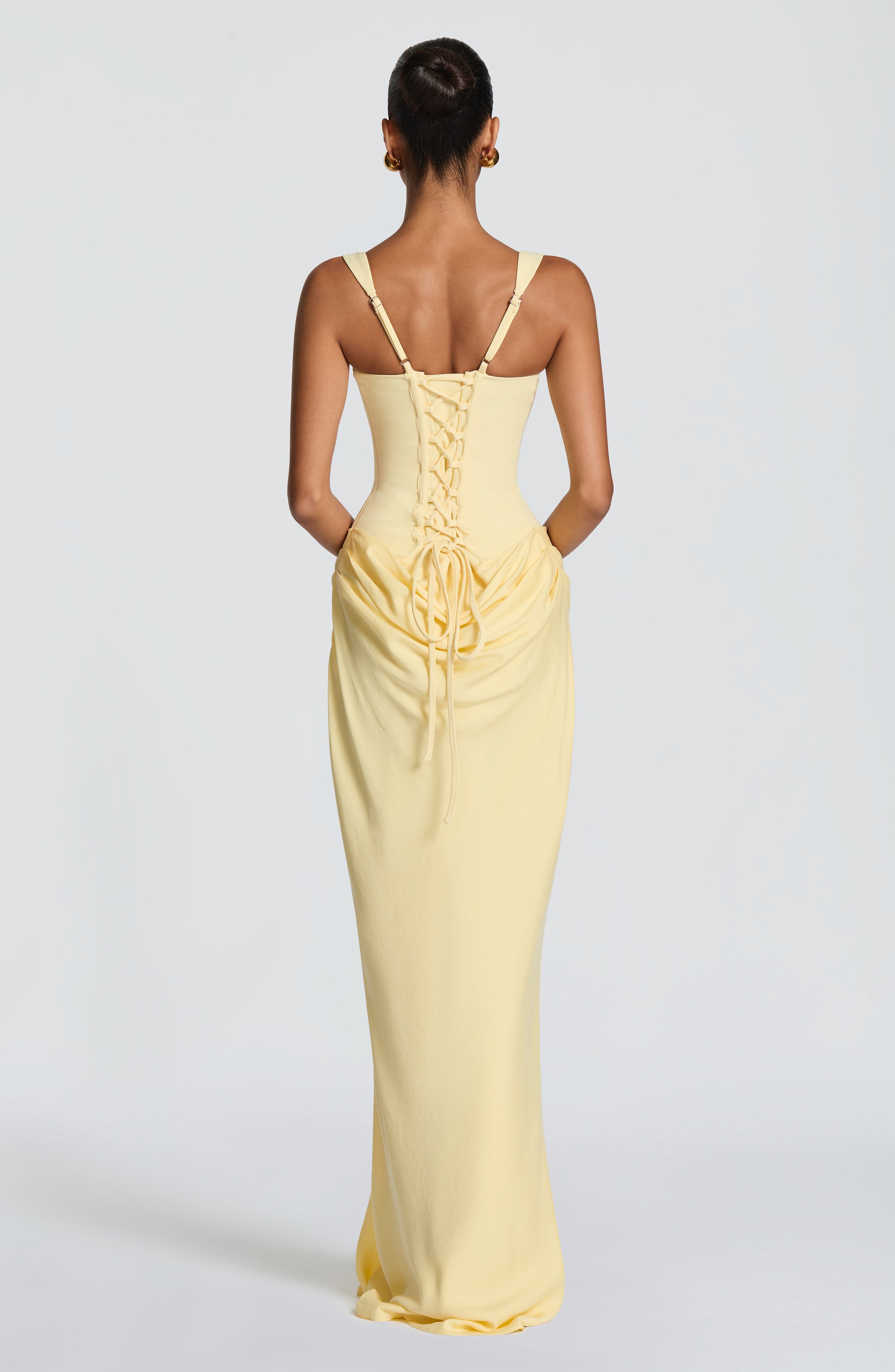 Cornelia Maxi Dress - Lemon