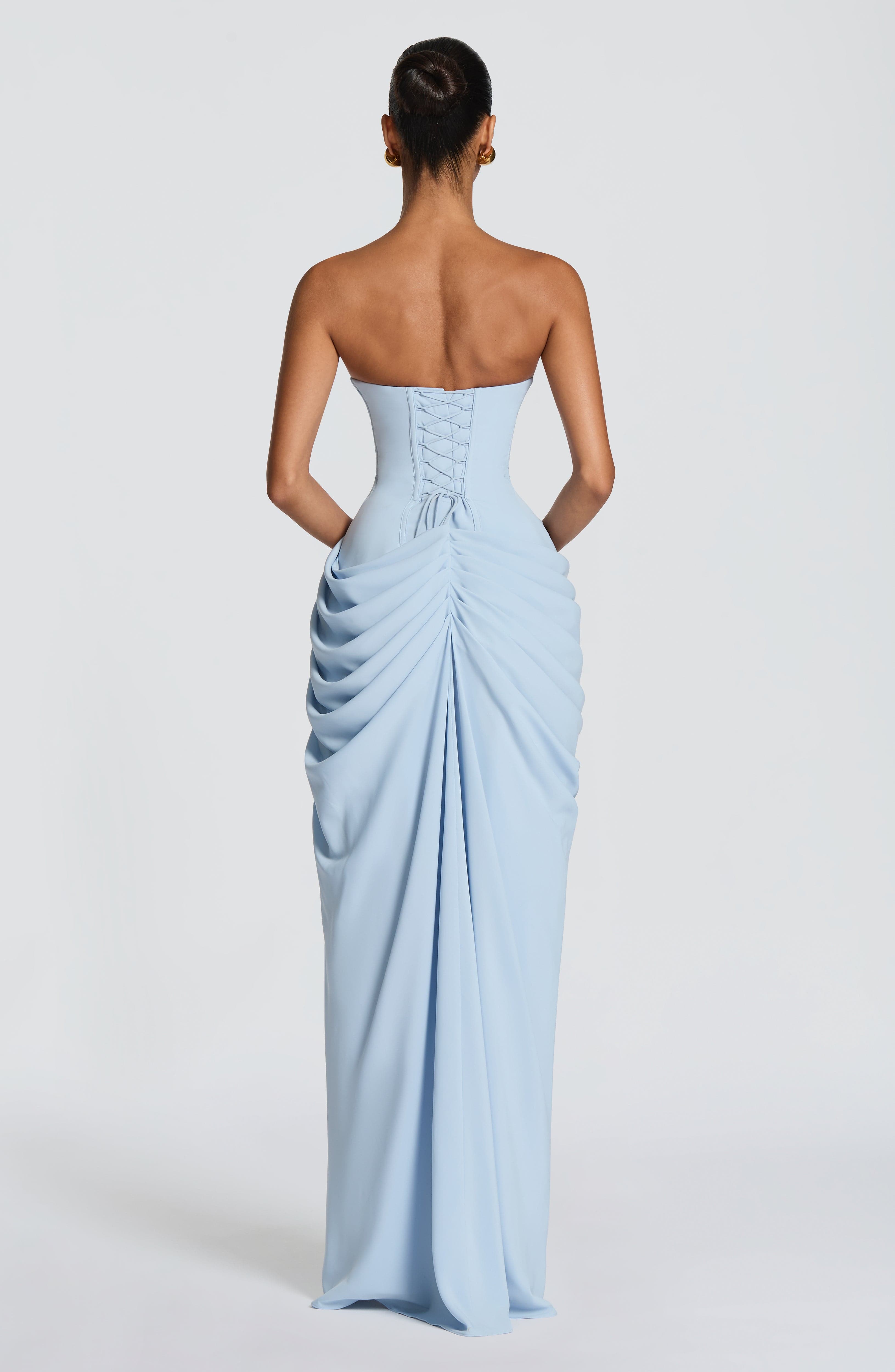 Cyra Maxi Dress - Glacier Blue