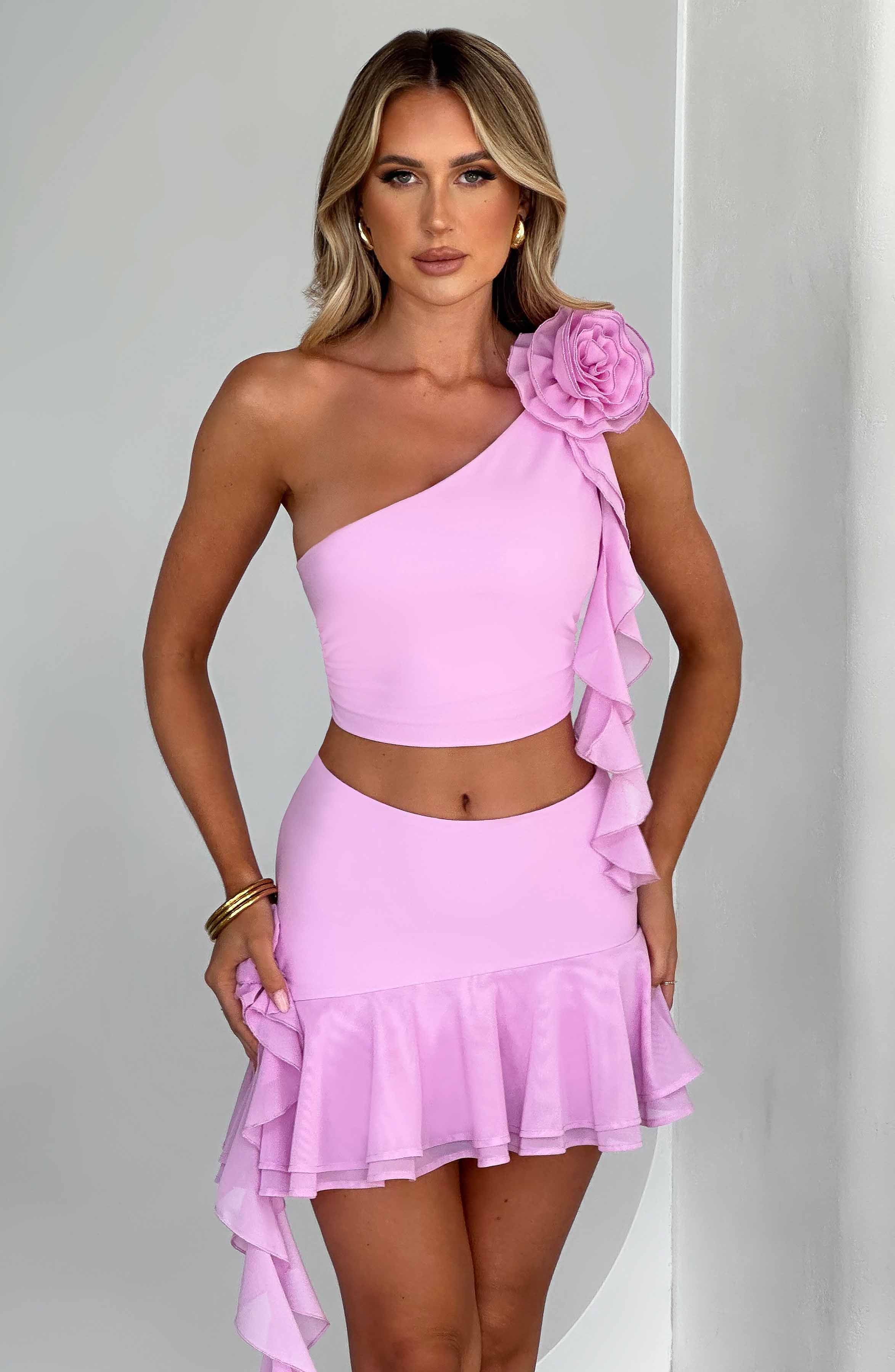 Daina Top - Pink Tops XS Babyboo Fashion Premium Exclusive Design