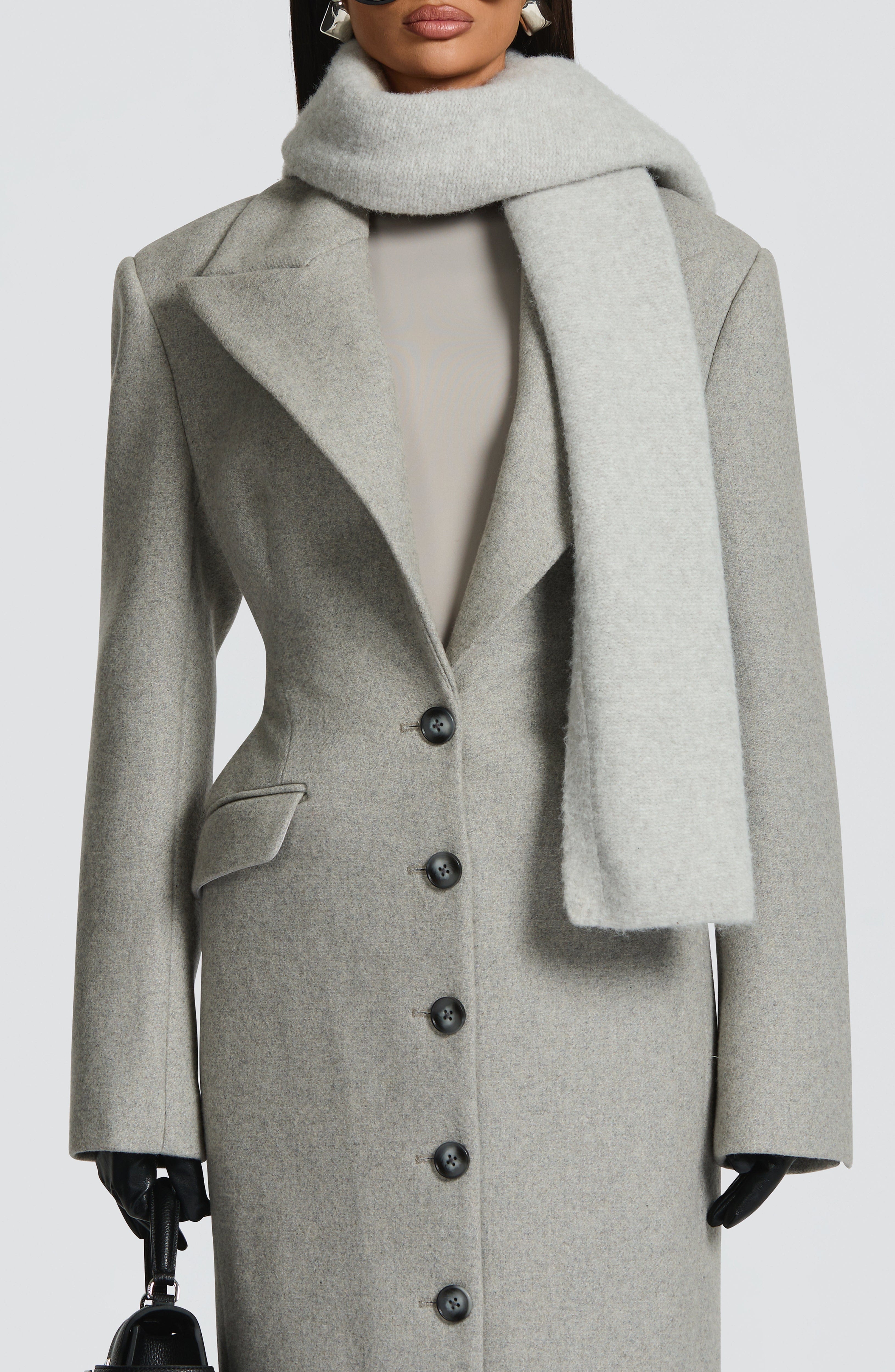 Jeanie Scarf - Light Grey Accessories ONE SIZE Babyboo Fashion Premium Exclusive Design