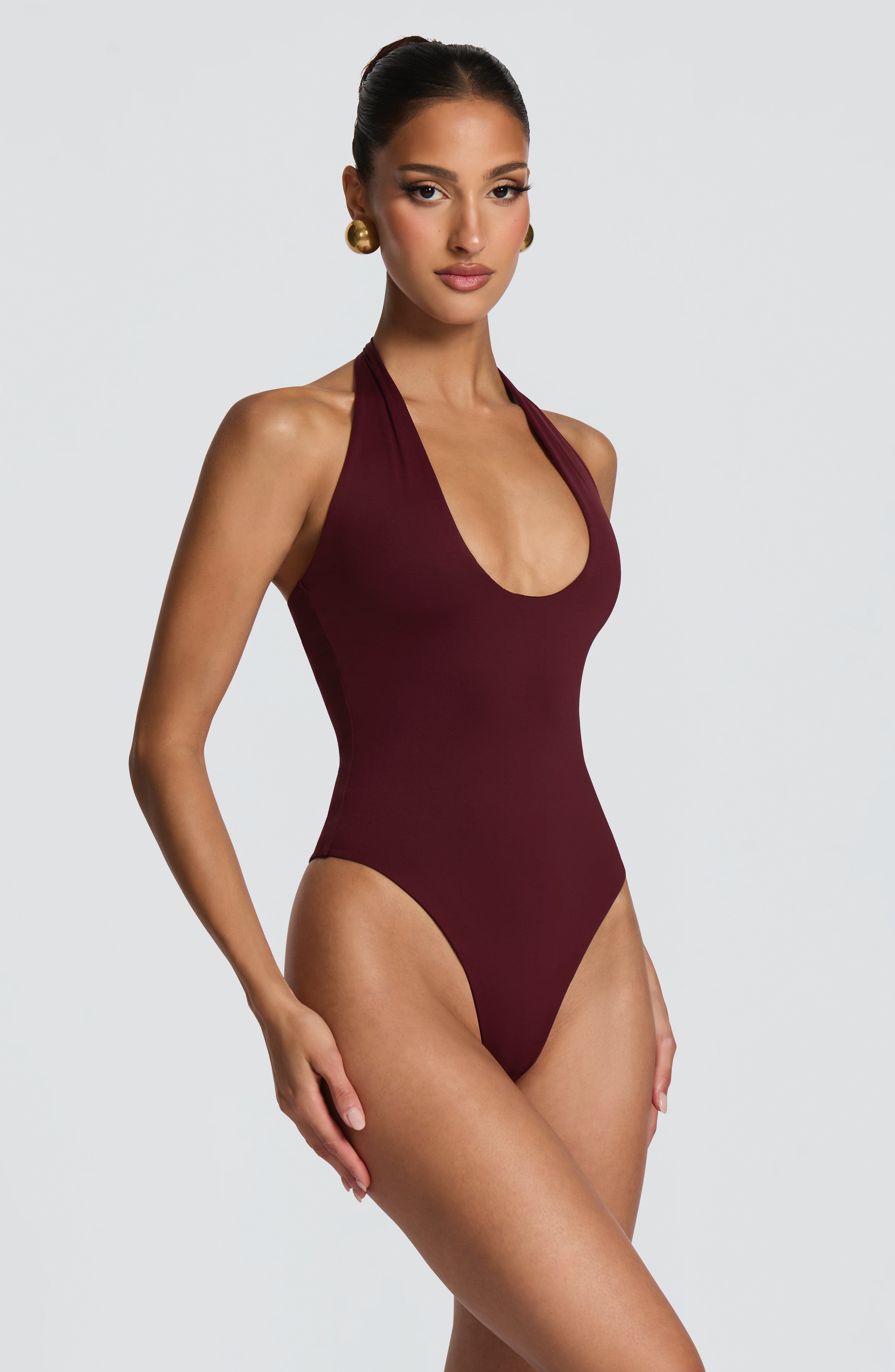 Odele Bodysuit - Cherry Lacquer Bodysuit XS Babyboo Fashion Premium Exclusive Design