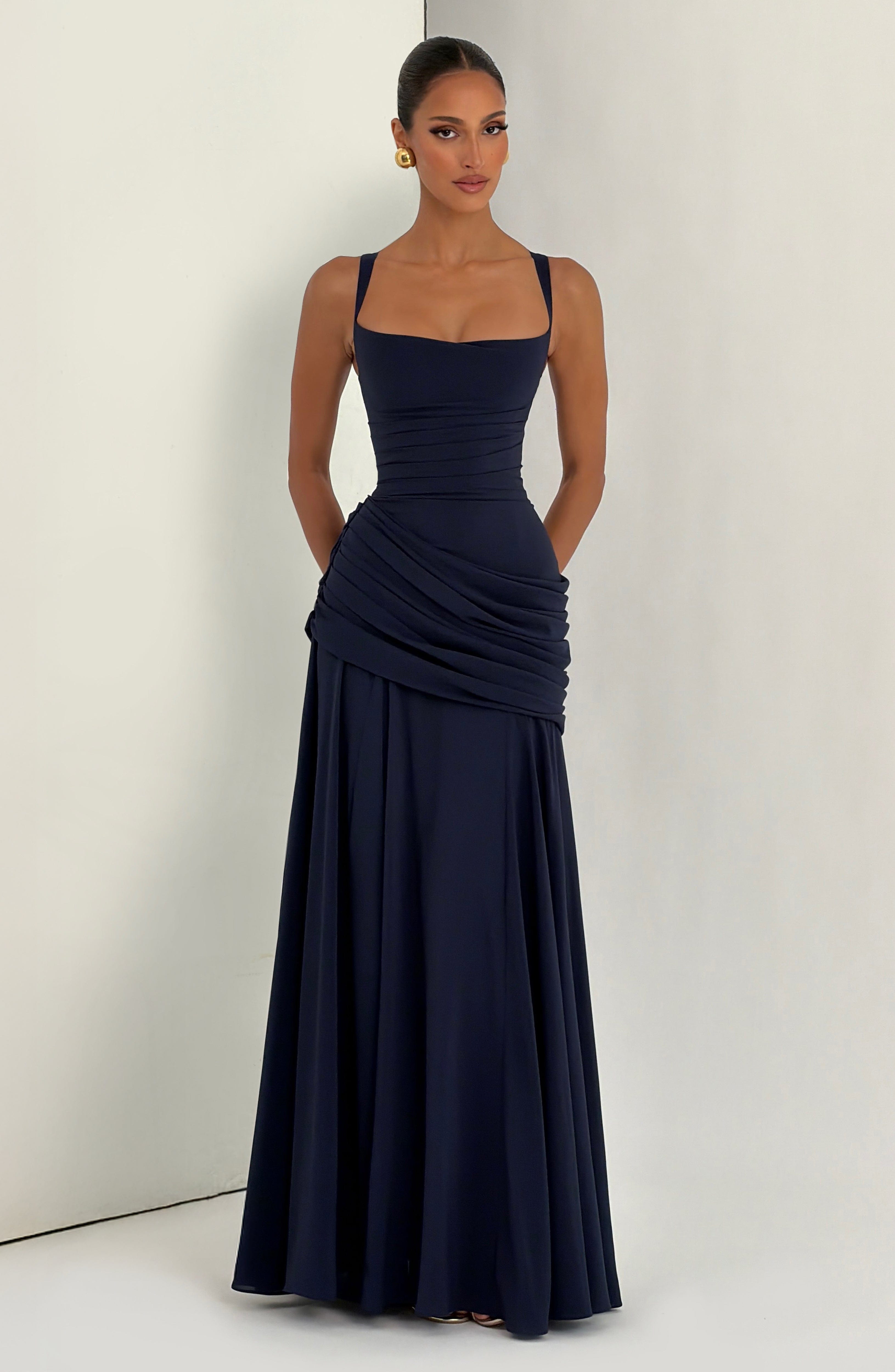 Sura Maxi Dress - Navy