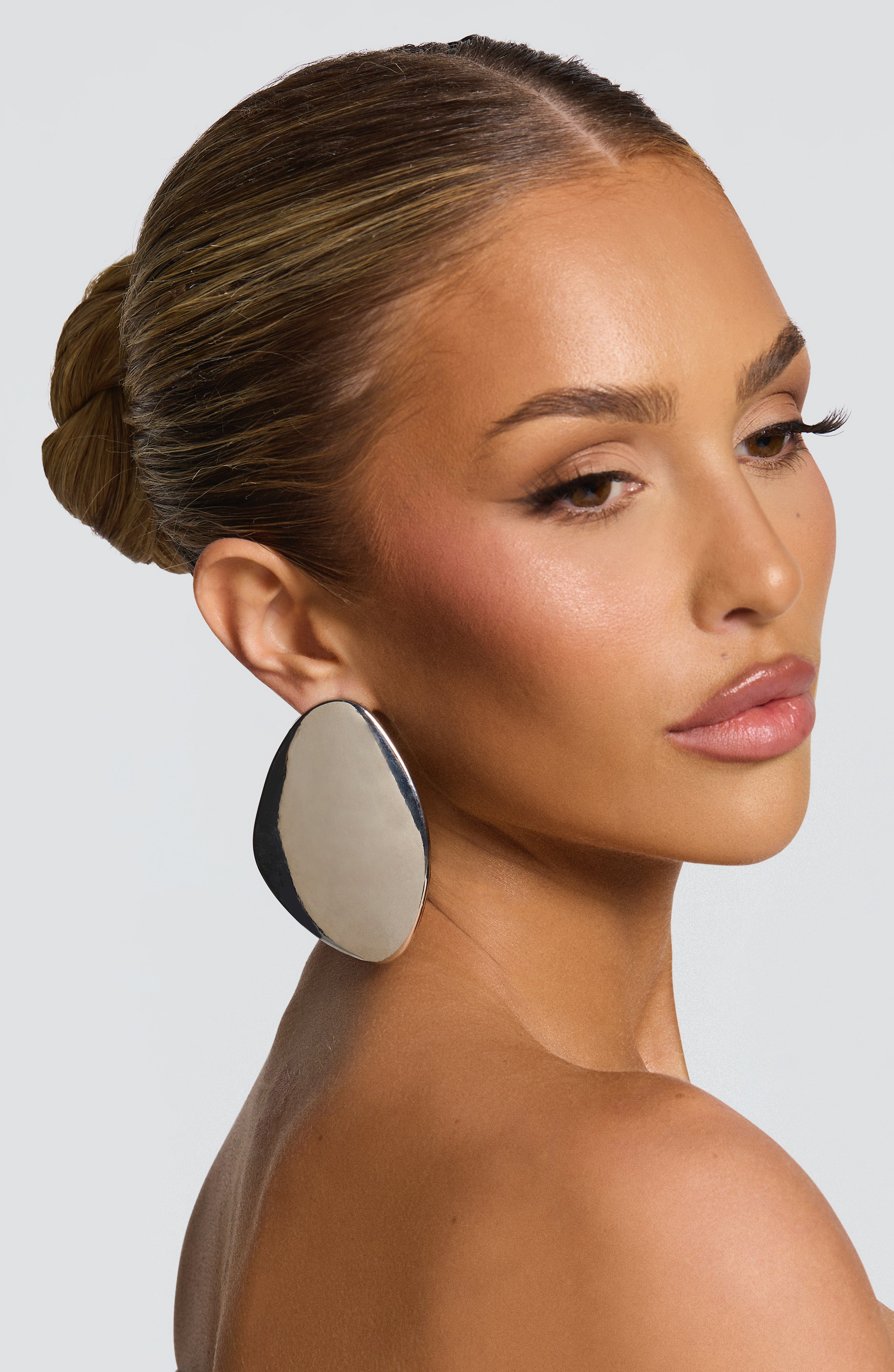 Yuki Earrings - Silver Accessories ONE SIZE Babyboo Fashion Premium Exclusive Design